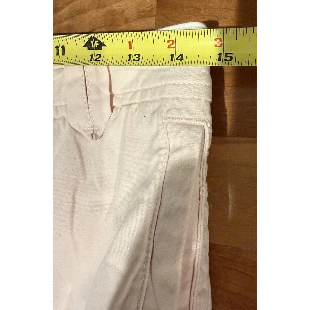 Anthropologie Charley & Robin Pink Rose Bermuda Cargo Shorts Size 2 NWT - Picture 4 of 8